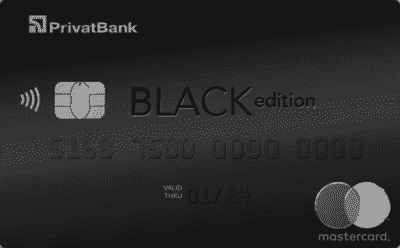Кредитна картка «Black Edition MC» (пакет Premium PLUS)