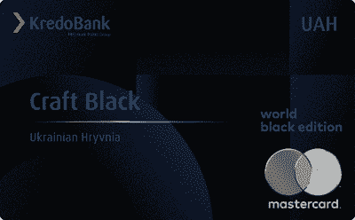 Дебетовая карта Craft Black